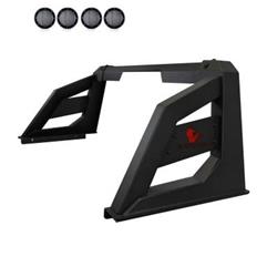 Black Horse Off-Road Armour Roll Bar Kits for 2015-2023 CANYON, COLORADO, TACOMA - RB-AR3B-PLFB