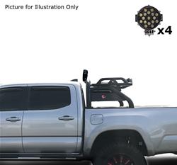 Black Horse Off Road Truck Bed and Sport Bars RB-BA1B-PLB
