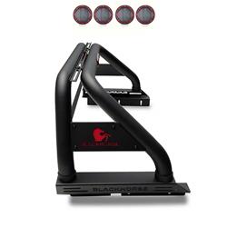 Black Horse Off Road Truck Bed and Sport Bars RB08BK-PLFR