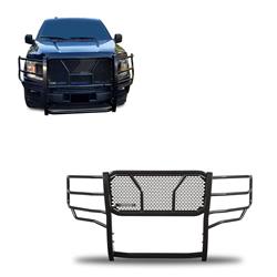 Black Horse Off-Road Rugged Heavy-Duty Grille Guards for 2015-2020 F-150 - RU-FOF115-B
