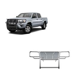 Black Horse Off-Road Rugged Heavy-Duty Grille Guards for 2005-2015 TACOMA - RU-TOTA05-B