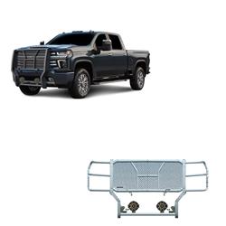 Black Horse Off Road Grille Guards RU-CHSI30-B-PLB