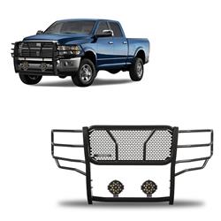 Black Horse Off Road Grille Guards RU-DORA10-B-PLB