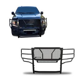 Black Horse Off-Road Rugged Heavy-Duty Grille Guards for 2015-2020 F-150 - RU-FOF115-B-KIT