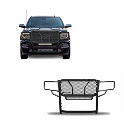Black Horse Off-Road Rugged Heavy-Duty Grille Guards RU-GMSI14-B-K1