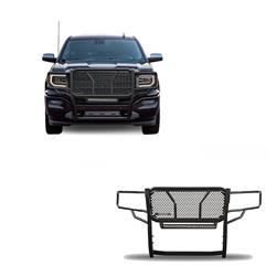 Black Horse Off-Road Rugged Heavy-Duty Grille Guards RU-GMSI14-B-K2