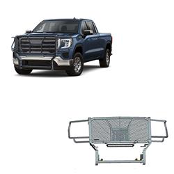 Black Horse Off-Road Rugged Heavy-Duty Grille Guards RU-GMSI20-B-K1