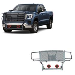 Black Horse Off Road Grille Guards RU-GMSI20-B-PLR