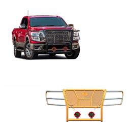 Black Horse Off Road Grille Guards RU-NITI17-B-PLR