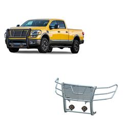 Black Horse Off Road Grille Guards RU-NIXD16-B-PLB