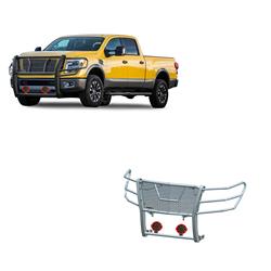 Black Horse Off Road Grille Guards RU-NIXD16-B-PLR