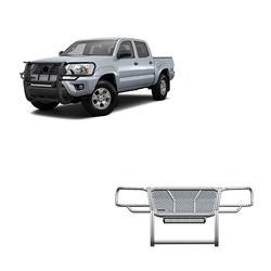 Black Horse Off-Road Rugged Heavy-Duty Grille Guards for 2005-2015 TACOMA - RU-TOTA05-B-KIT