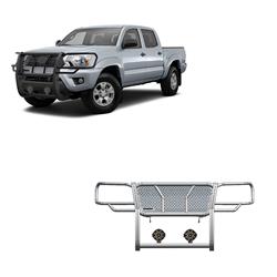 Black Horse Off Road Grille Guards RU-TOTA05-B-PLB