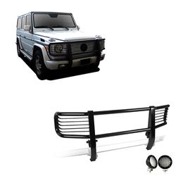 Black Horse Off Road Grille Guards PGBZA008A-PLFB
