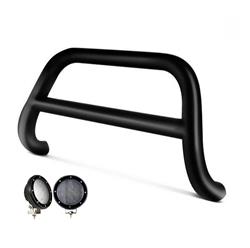 Black Horse Off Road Grille Guards CBB-JEB9001-PLFB