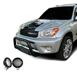 Black Horse Off Road Grille Guards MBB-TOB4501-PLFB