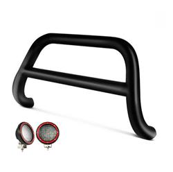 Black Horse Off Road Grille Guards CBB-FOB1501-PLFR