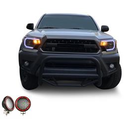 Black Horse Off Road Grille Guards MBB-TOD1109-PLFR