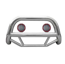 Black Horse Off Road Grille Guards MBS-NIB4201-PLFR