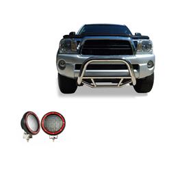 Black Horse Off Road Grille Guards MBS-TOD1109-PLFR