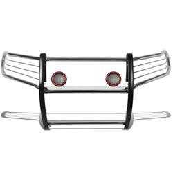 Black Horse Off Road Grille Guards 17A096402MSS-PLFR