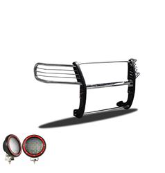 Black Horse Off Road Grille Guards 17A098900MSS-PLFR