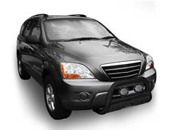 Black Horse Off Road Grille Guards CBB-KIB1601SP-PLFB