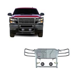 Black Horse Off Road Grille Guards RU-CHSI07-B-PLFB