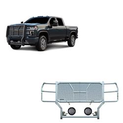 Black Horse Off Road Grille Guards RU-CHSI30-B-PLFB