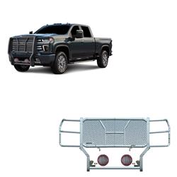 Black Horse Off Road Grille Guards RU-CHSI30-B-PLFR