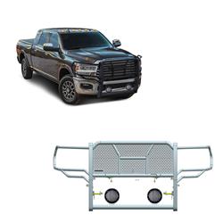 Black Horse Off Road Grille Guards RU-DORA20-B-PLFB