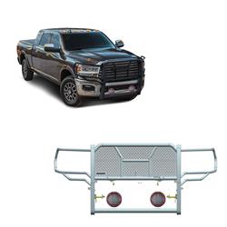 Black Horse Off Road Grille Guards RU-DORA20-B-PLFR