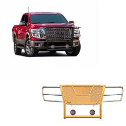 Black Horse Off Road Grille Guards RU-NITI17-B-PLFR