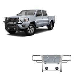 Black Horse Off Road Grille Guards RU-TOTA05-B-PLFB