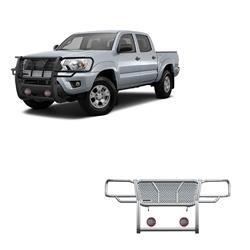 Black Horse Off Road Grille Guards RU-TOTA05-B-PLFR