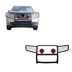 Black Horse Off-Road Modular Grille Guards for 2009-2015 PILOT - 17H151400MA-PLR