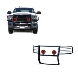 Black Horse Off-Road Modular Grille Guards for 2019-2022 2500, 3500 - 17DG113MA-PLR