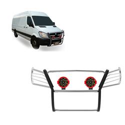 Black Horse Off-Road Modular Grille Guards 17D502MSS-PLR