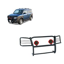 Black Horse Off-Road Modular Grille Guards for 2003-2008 ELEMENT - 17A155900MA-PLR