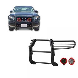 Black Horse Off-Road Modular Grille Guards for 2006-2014 RIDGELINE - 17A152500A1MA-PLR