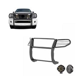 Black Horse Off-Road Modular Grille Guards for 2005-2021 FRONTIER, 2005-2007 PATHFINDER - 17A110200MA-PLB