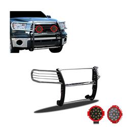 Black Horse Off-Road Modular Grille Guards for 2008-2022 SEQUOIA, 2007-2021 TUNDRA - 17A098900MSS-PLR