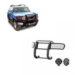 Black Horse Off-Road Modular Grille Guards for 2007-2014 FJ CRUISER - 17A098600MA-PLB