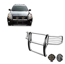 Black Horse Off-Road Modular Grille Guards for 2006-2018 RAV4 - 17A093902MSS-PLB