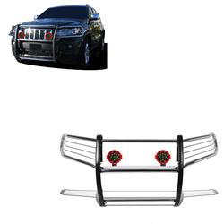 Black Horse Off-Road Modular Grille Guards for 2011-2022 GRAND CHEROKEE - 17A080202MSS-PLR