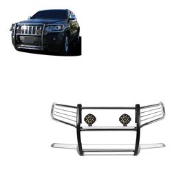 Black Horse Off-Road Modular Grille Guards for 2011-2022 GRAND CHEROKEE - 17A080202MSS-PLB