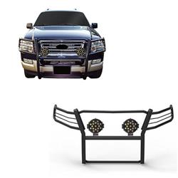 Black Horse Off-Road Modular Grille Guards for 2006-2010 EXPLORER - 17A047600MA-PLB