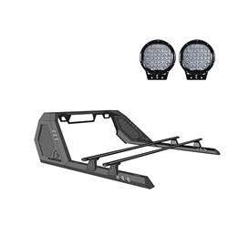 Black Horse Off-Road Vigor Roll Bars for 2020-2025 GLADIATOR - VRCB6409B-G-PL69B