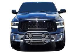 Black Horse Off-Road Max T Bull Bars for 2011-2018 1500, 2019-2024 1500 CLASSIC, 2009-2010 RAM 1500 - MBT-MR1312-PLFB