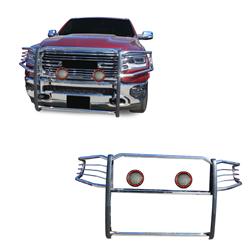 Black Horse Off-Road Modular Grille Guards for 2019-2025 1500 - 17DG111MSS-PLFR